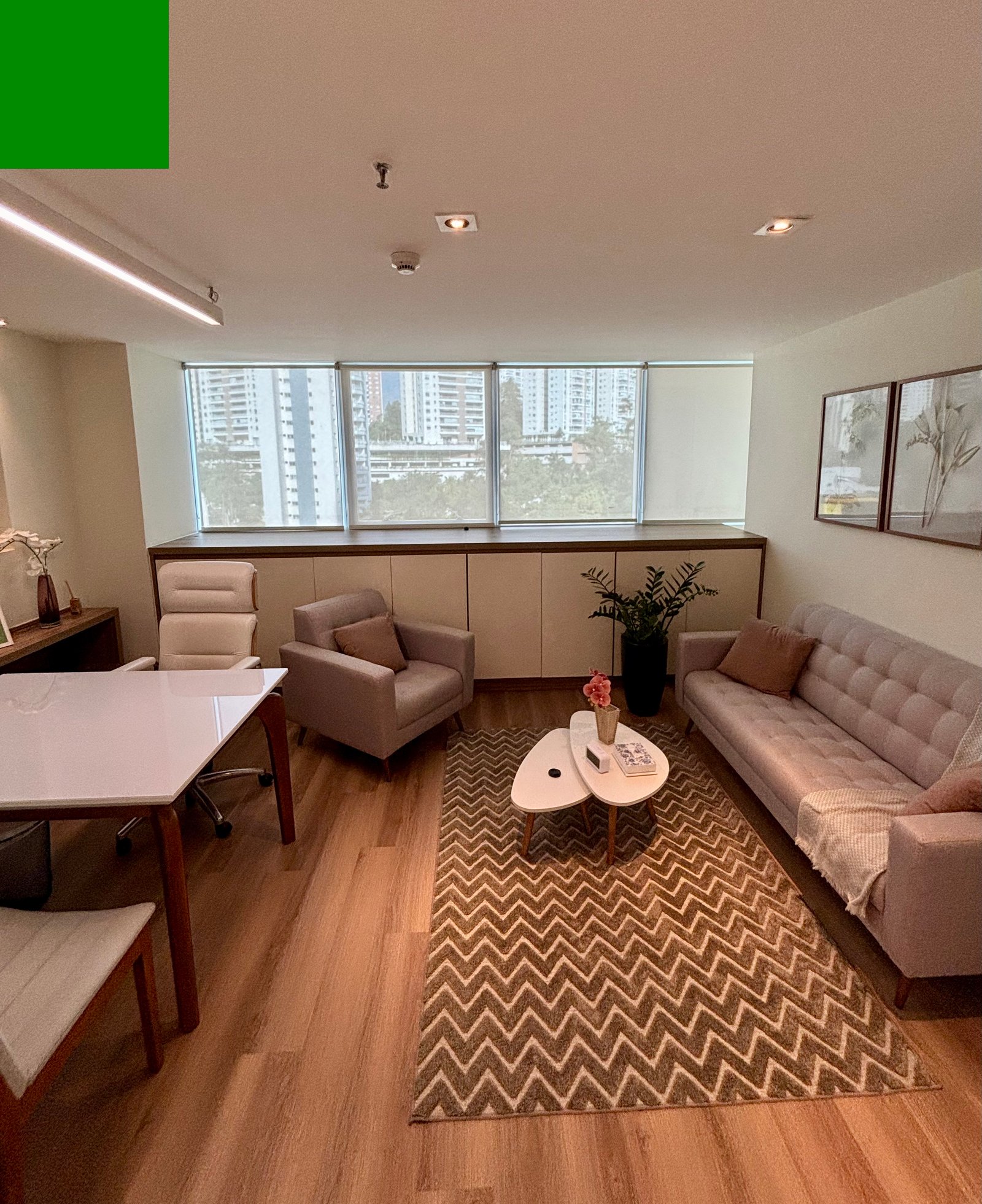 Consultório de atendimento psicológico